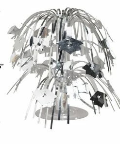 Creative Converting Silver Mortarboard Graduation Centerpiece Graduation Party Supplies