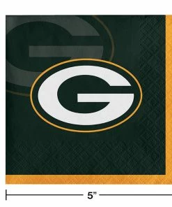 Creative Converting Green Bay Packers Beverage Napkins, 16 Ct