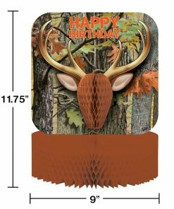 Creative Converting Hunting Camo Centerpiece
