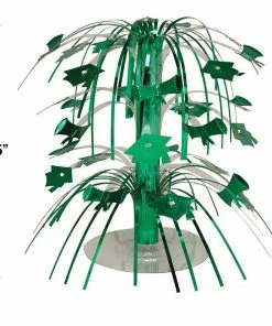 Creative Converting Green Mortarboard Graduation Centerpiece