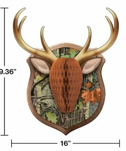 Creative Converting Kids Birthday Party Themes Hunting Camo Antler Decoration