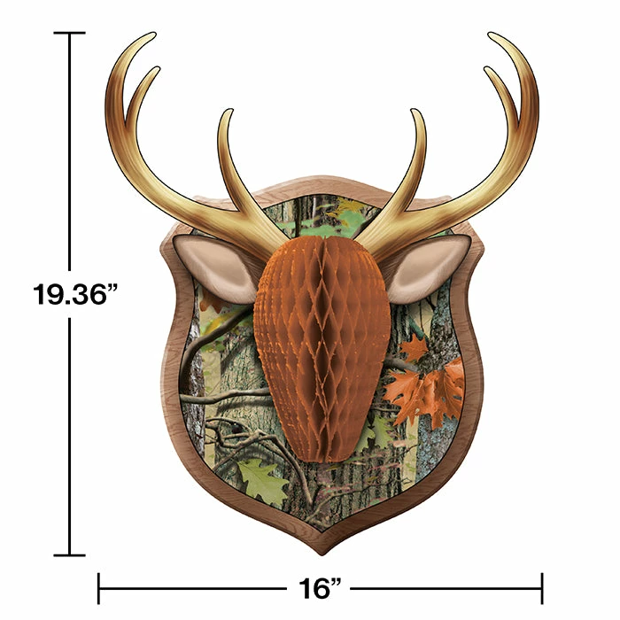 Creative Converting Kids Birthday Party Themes Hunting Camo Antler Decoration