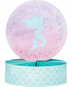 Creative Converting Iridescent Mermaid Party Centerpiece