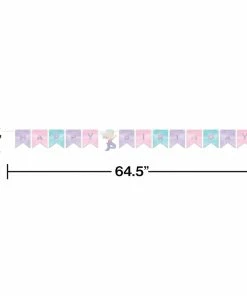 Creative Converting Kids Birthday Party Themes Iridescent Mermaid Party Happy Birthday Banner