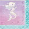Creative Converting Iridescent Mermaid Party Napkins, 16 Ct Kids Birthday Party Themes