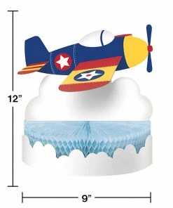 Creative Converting Toy Airplane Centerpiece Kids Birthday Party Themes