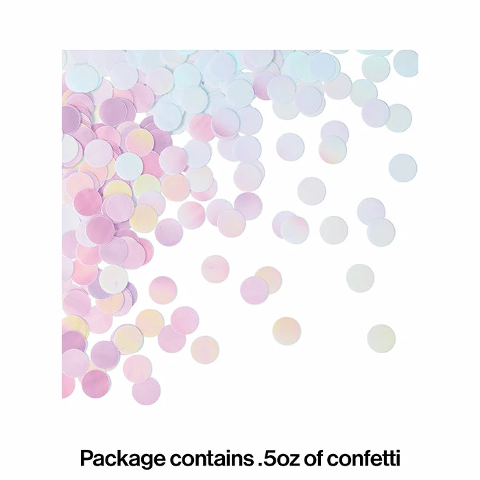 Creative Converting Iridescent Party Confetti, 0.5 Oz Themed Tableware