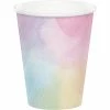 Creative Converting Iridescent Hot/Cold Paper Cups 9 Oz., Iridescent, 8 Ct