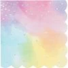 Creative Converting Themed Tableware Iridescent Party Napkins, 16 Ct