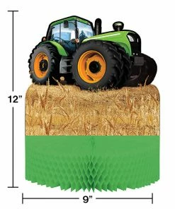 Creative Converting Kids Birthday Party Themes Tractor Time Centerpiece