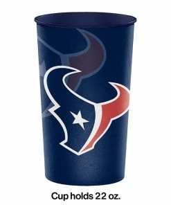 Creative Converting Houston Texans Plastic Cup, 22 Oz