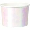 Creative Converting Iridescent Party Treat Cups, 6 Ct Themed Tableware