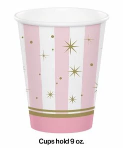 Creative Converting Twinkle Toes Hot/Cold Paper Paper Cups 9 Oz., 8 Ct Kids Birthday Party Themes