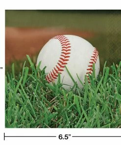 Creative Converting Baseball Napkins, 18 Ct