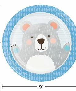 Creative Converting Bear Party Paper Plates, 8 Ct 1st Birthday Party Themes