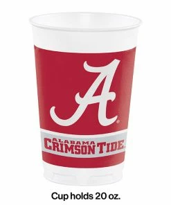 Creative Converting University Of Alabama 20 Oz. Plastic Cups, 8 Ct