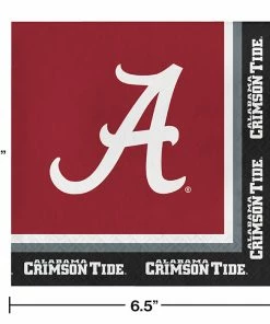 Creative Converting University Of Alabama Napkins, 20 Ct
