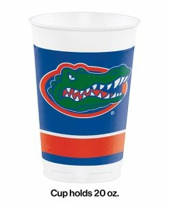 Creative Converting University Of Florida 20 Oz Plastic Cups, 8 Ct