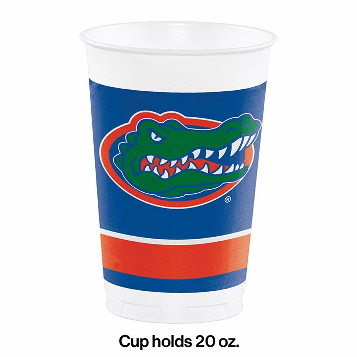 Creative Converting University Of Florida 20 Oz Plastic Cups, 8 Ct