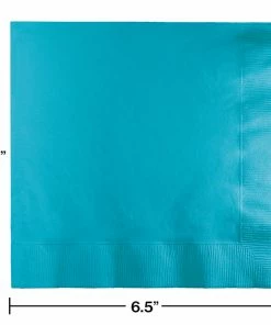 Creative Converting Bermuda Blue Luncheon Napkin 3Ply, 50 Ct