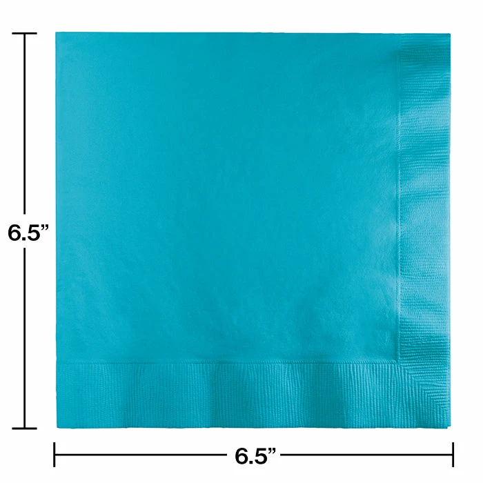 Creative Converting Bermuda Blue Luncheon Napkin 3Ply, 50 Ct
