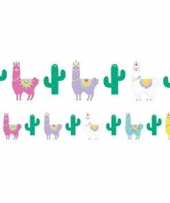 Creative Converting Llama Party Shaped Banner With Twine