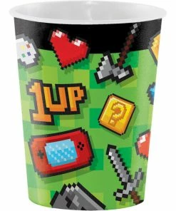 Creative Converting Gaming Party Plastic Keepsake Cup 16 Oz.