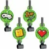Creative Converting Gaming Party Blowouts W/ Med, 8 Ct Kids Birthday Party Themes