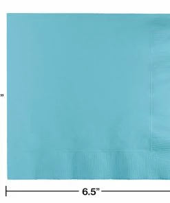 Creative Converting Pastel Blue Luncheon Napkin 3Ply, 50 Ct Solid Color Tableware