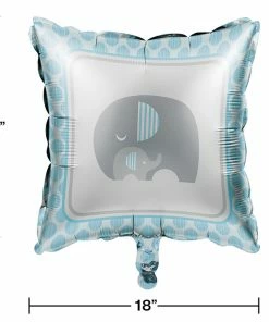 Creative Converting Baby Showers Little Peanut - Boy Metallic Balloon 18"