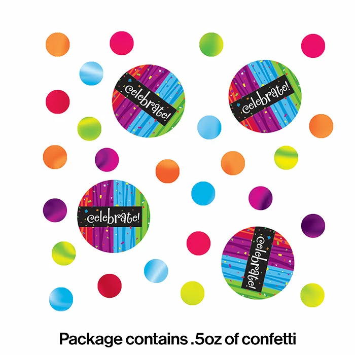 Creative Converting Milestone Celebrations Confetti, 0.5 Oz Adult Birthday Party Themes