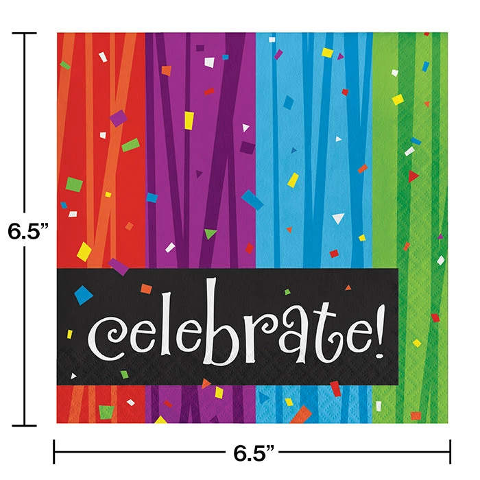 Creative Converting Milestone Celebrations Napkins, 16 Ct Adult Birthday Party Themes