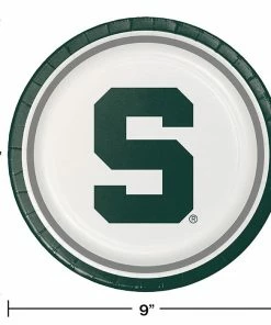 Creative Converting Michigan State University Paper Plates, 8 Ct