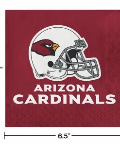 Creative Converting Arizona Cardinals Napkins, 16 Ct