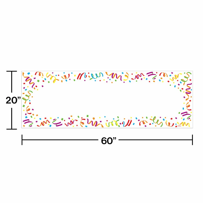 Creative Converting Personalized Giant Party Banner