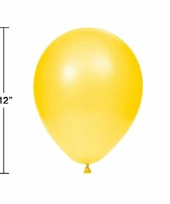 Creative Converting Latex Balloons 12", 15 Ct Solid Color Tableware