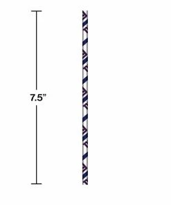 Creative Converting New York Giants Paper Straws, 24 Ct