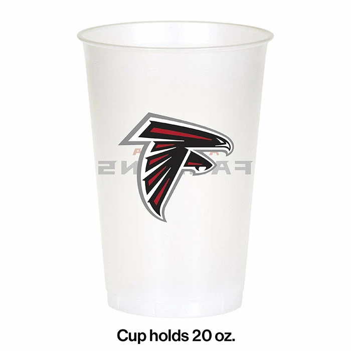 Creative Converting Atlanta Falcons Plastic Cup, 20Oz, 8 Ct