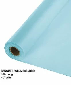 Creative Converting Pastel Blue Banquet Roll 40