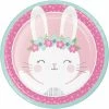 Creative Converting Bunny Party Paper Plates, 8 Ct 1st Birthday Party Themes