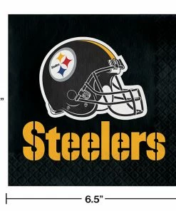 Creative Converting Pittsburgh Steelers Napkins, 16 Ct