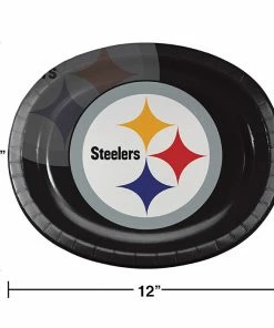 Creative Converting Pittsburgh Steelers Oval Platter 10