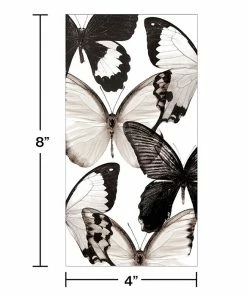 Creative Converting Entomount Butterfly Guest Towel, 3 Ply, 16 Ct