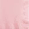Creative Converting Solid Color Tableware Classic Pink Beverage Napkin, 3 Ply, 50 Ct