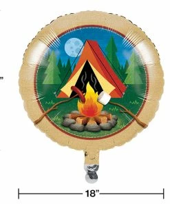 Creative Converting Camp Out Metallic Balloon 18
