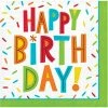 Creative Converting Birthday Fun Beverage Napkins 16ct