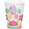 Creative Converting Kids Birthday Party Themes Candy Bouquet Hot/Cold Cups 8Oz. 8ct