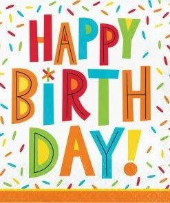 Creative Converting Birthday Fun Luncheon Napkin 16ct