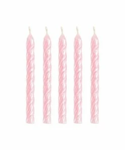 Creative Converting Birthday Party Candles Spiral Iridescent Candles 24ct