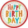 Creative Converting Birthday Fun Dinner Plate 8ct Kids Birthday Party Themes